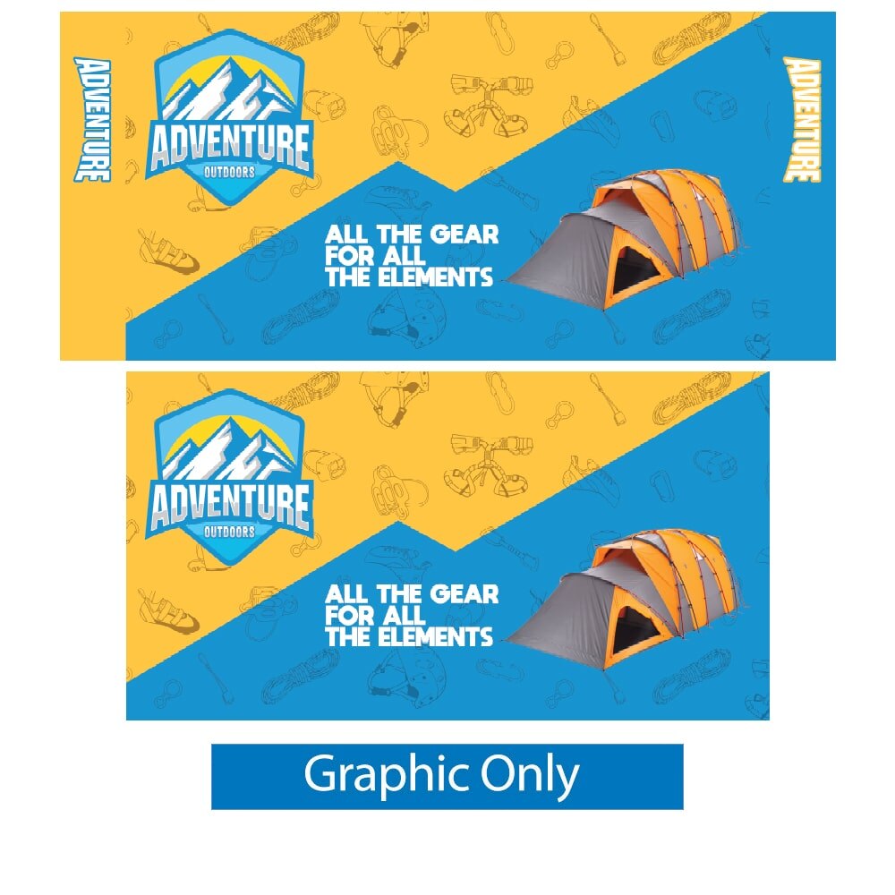 15ft Wallbox — Double Sided Graphic Only / 10 ft